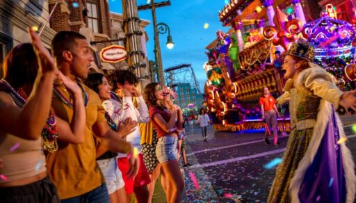 Universal Orlando traz de volta o espetáculo do Mardi Gras com sabores internacionais e muita diversão